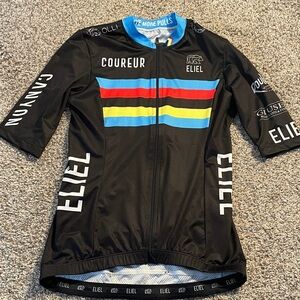 Eliel BWR Cycling Jersey with Multicolor Stripes - NWOT - Women’s S